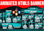 do animated HTML5 banner, web banner, google adwords, display ads